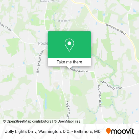 Jolly Lights Dmv map