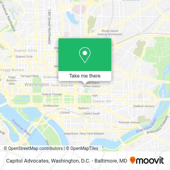 Capitol Advocates map