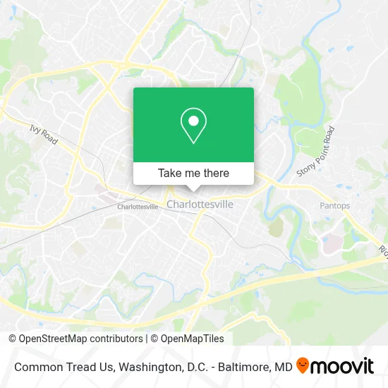 Common Tread Us map