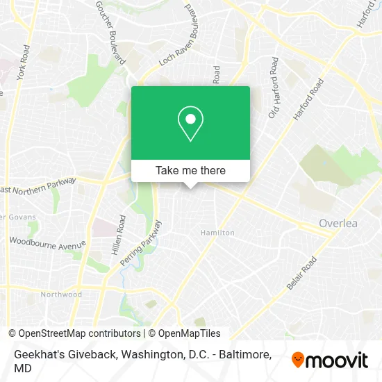 Geekhat's Giveback map