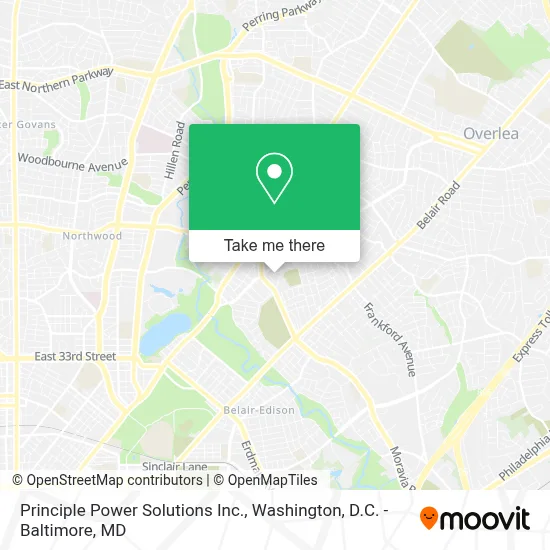 Principle Power Solutions Inc. map