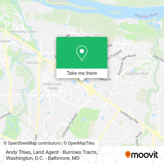 Andy Thies, Land Agent - Burrows Tracts map