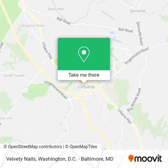 Velvety Nails map