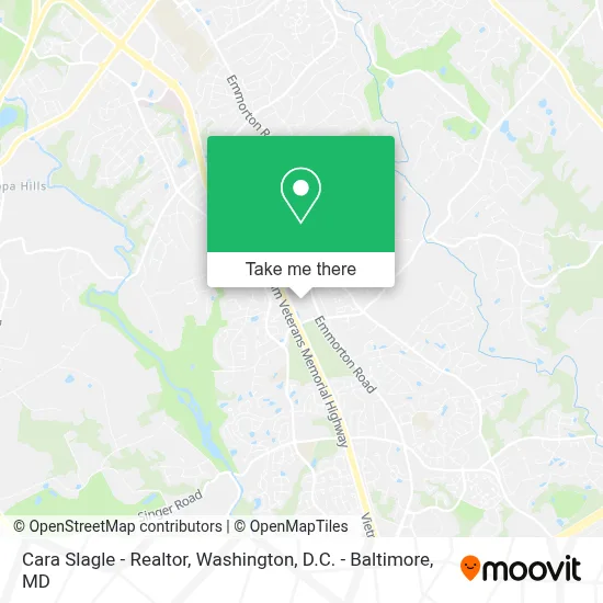 Cara Slagle - Realtor map