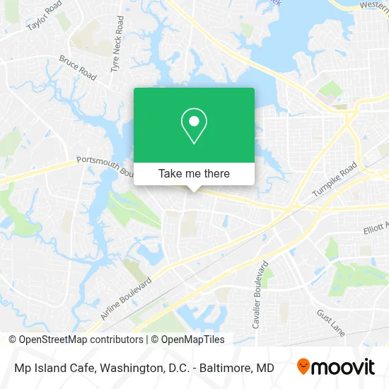 Mp Island Cafe map