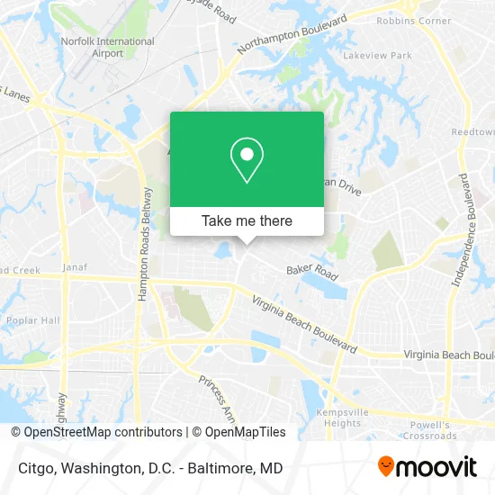 Citgo map