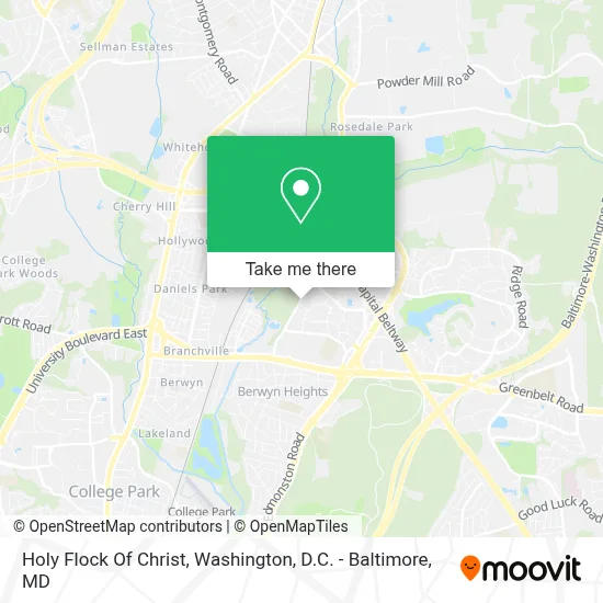 Holy Flock Of Christ map