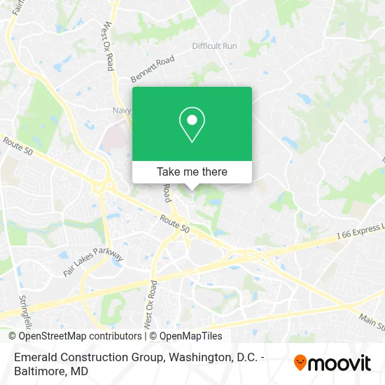 Emerald Construction Group map