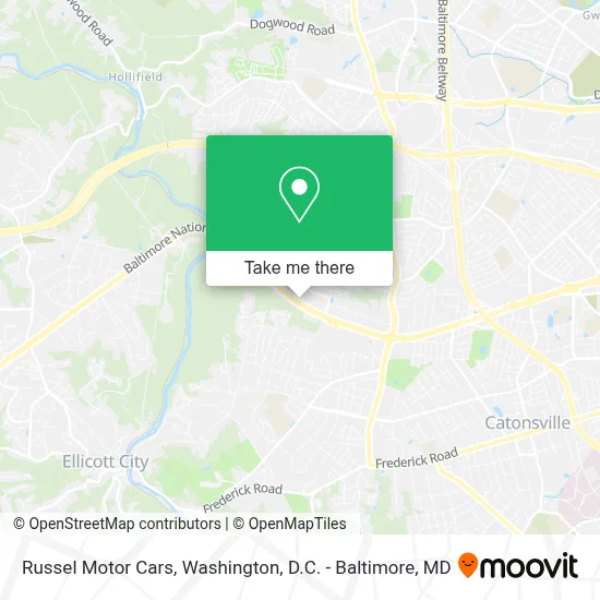 Russel Motor Cars map
