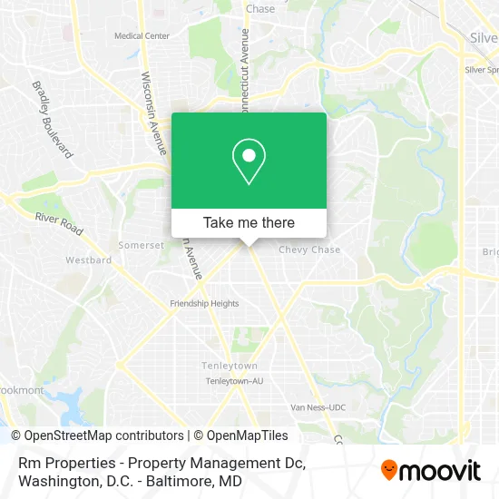 Rm Properties - Property Management Dc map