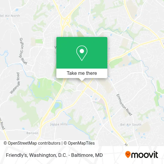 Friendly's map