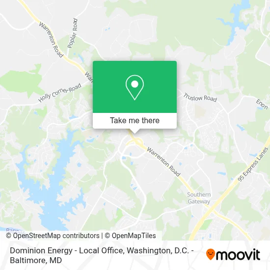 Dominion Energy - Local Office map