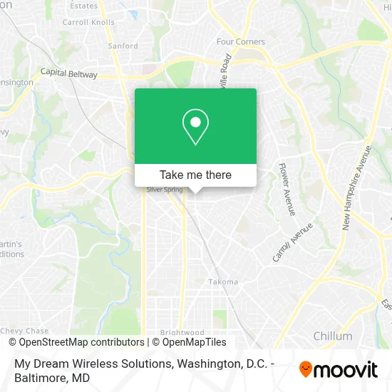 My Dream Wireless Solutions map
