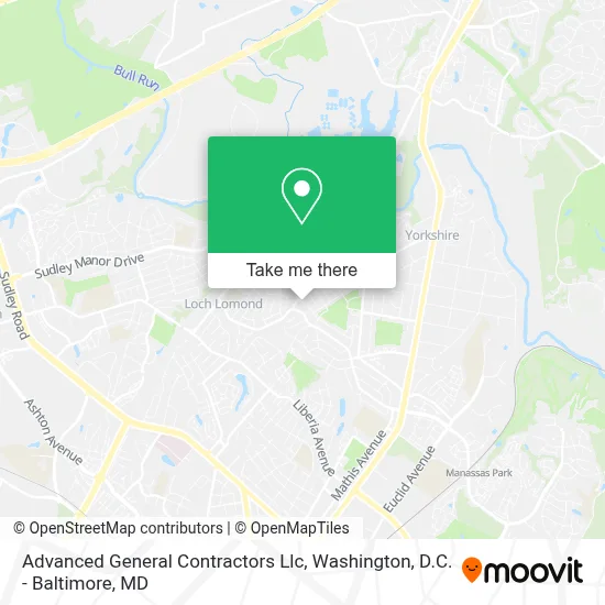 Advanced General Contractors Llc map