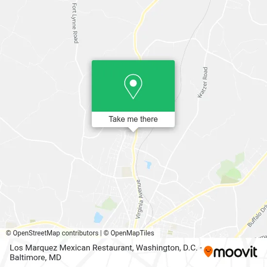 Los Marquez Mexican Restaurant map