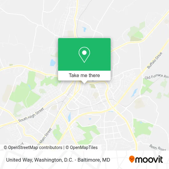 United Way map