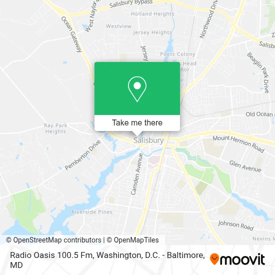 Radio Oasis 100.5 Fm map