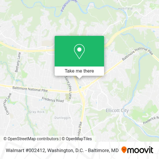 Walmart #002412 map