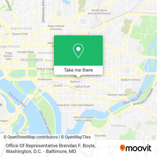 Office Of Representative Brendan F. Boyle map