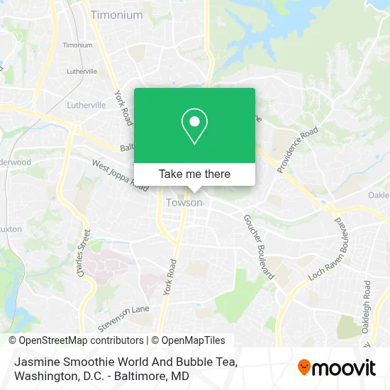 Jasmine Smoothie World And Bubble Tea map
