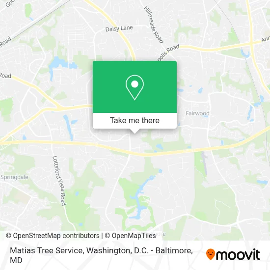 Matias Tree Service map