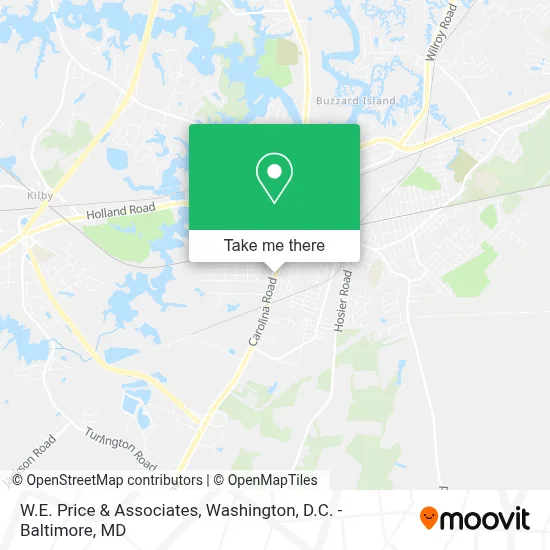 W.E. Price & Associates map