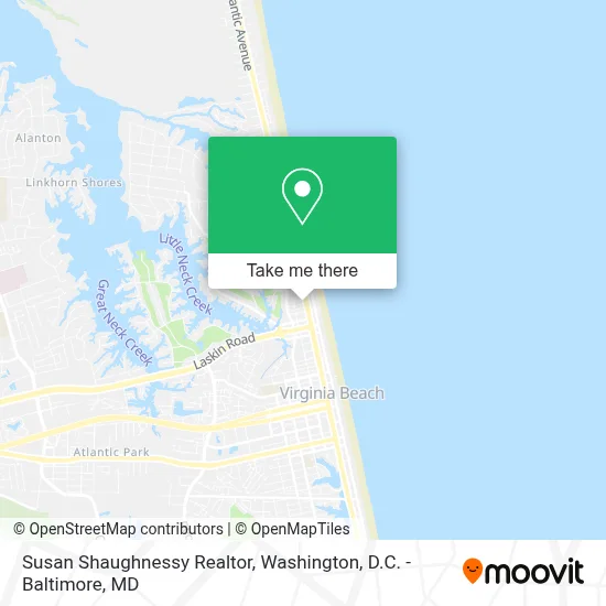 Susan Shaughnessy Realtor map
