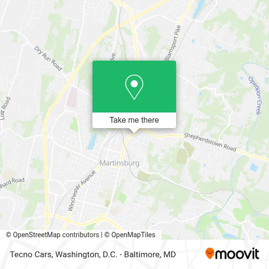 Tecno Cars map