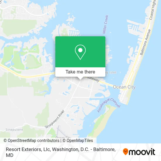 Resort Exteriors, Llc map