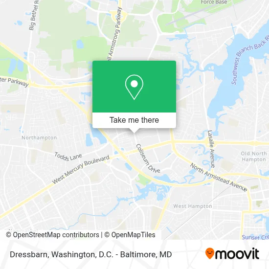 Dressbarn map