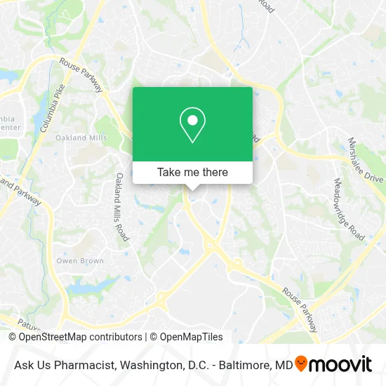Ask Us Pharmacist map