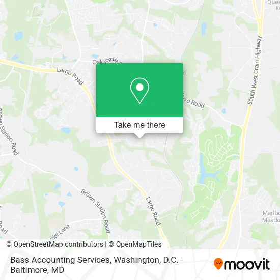 Bass Accounting Services map