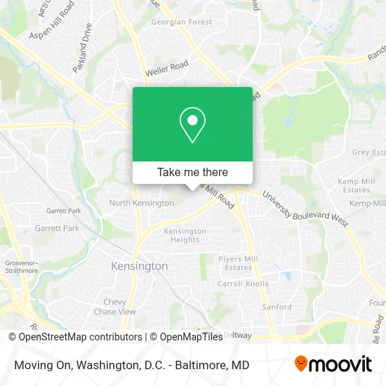 Moving on map