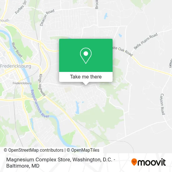 Magnesium Complex Store map