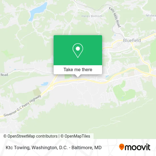 Ktc Towing map