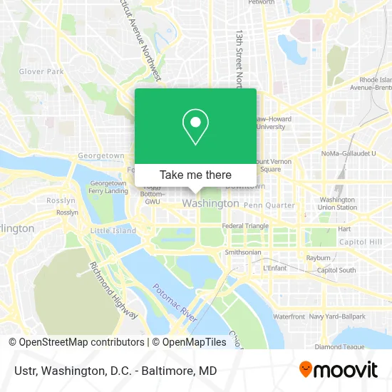 Ustr map