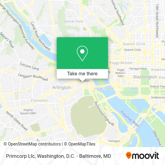 Primcorp Llc map
