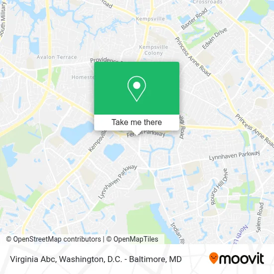 Virginia Abc map