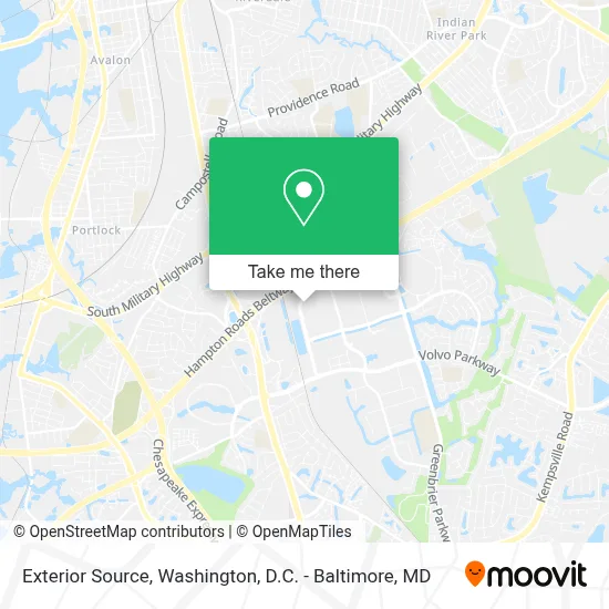 Exterior Source map