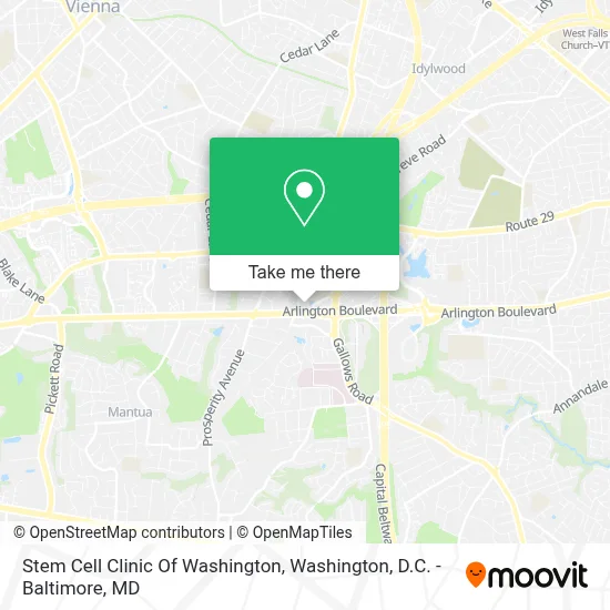 Stem Cell Clinic Of Washington map