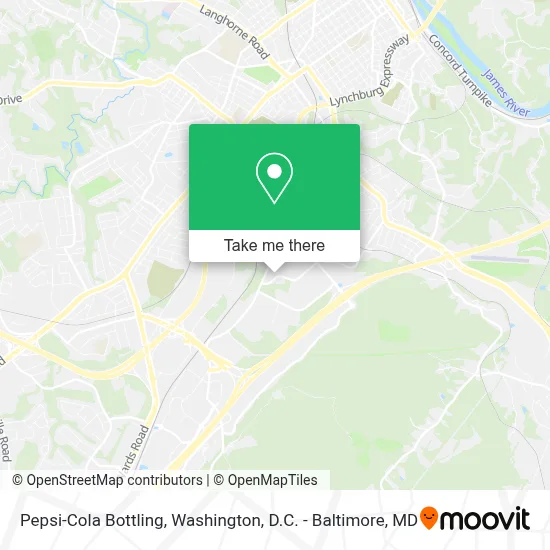 Pepsi-Cola Bottling map