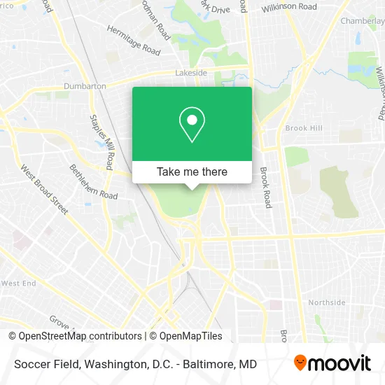 Soccer Field map