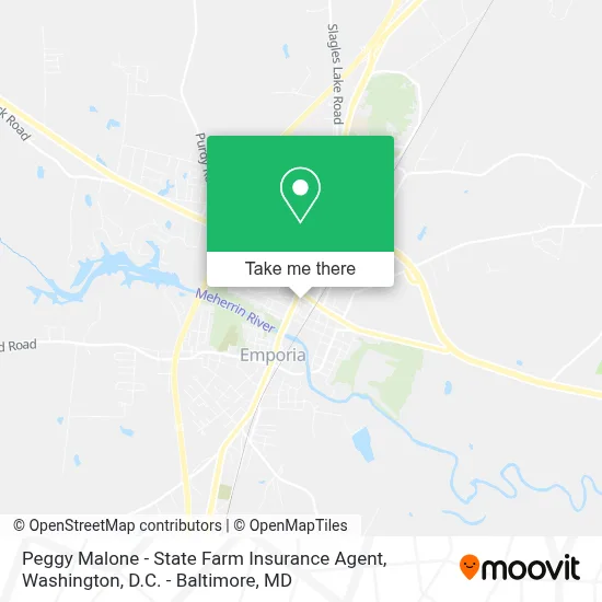 Peggy Malone - State Farm Insurance Agent map