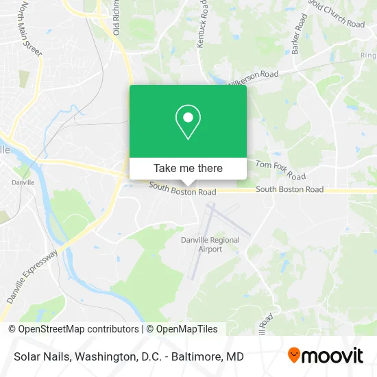 Solar Nails map