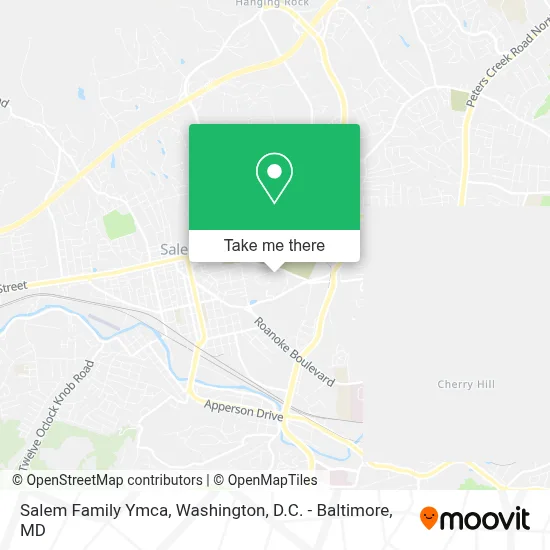 Salem Family Ymca map