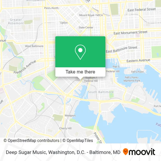 Deep Sugar Music map