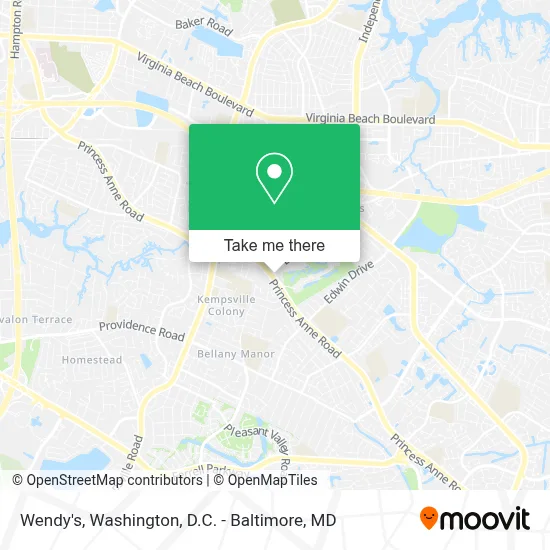 Wendy's map