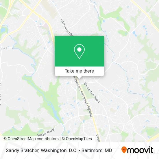 Sandy Bratcher map