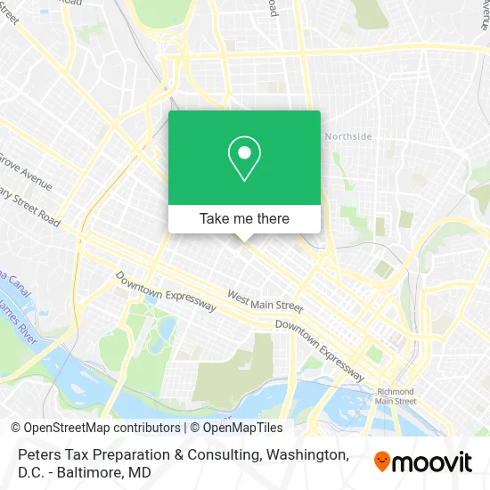 Peters Tax Preparation & Consulting map