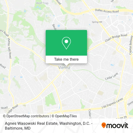 Agnes Wasowski Real Estate map
